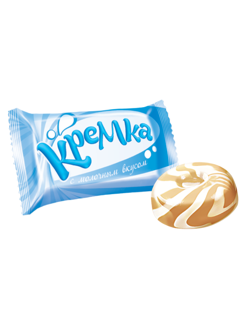 Карамель Kdv Кремка с молочным вкусом, 1кг