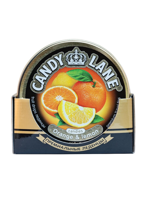 Леденцы Candy Lane Апельсин и лимон, 200г