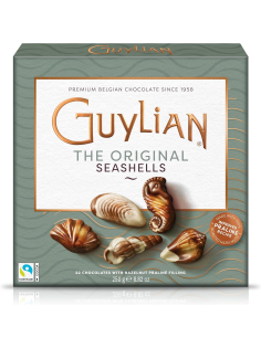 Набор шоколадных конфет Guylian Seashells Морские ракушки с начинкой пралине, 250г