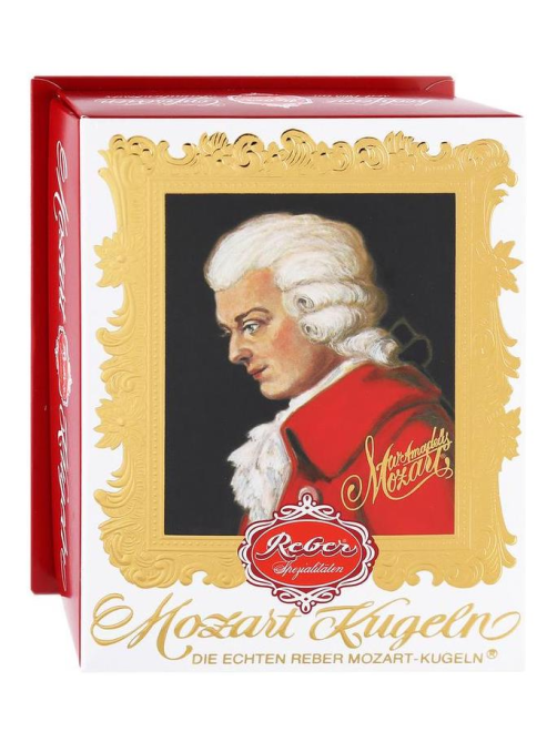 Набор конфет Reber Mozart 356 из горького шоколада, 240г