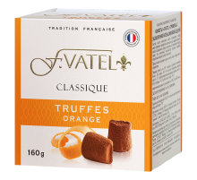 Набор конфет F.Vatel Трюфель с апельсиновой цедрой, 160г