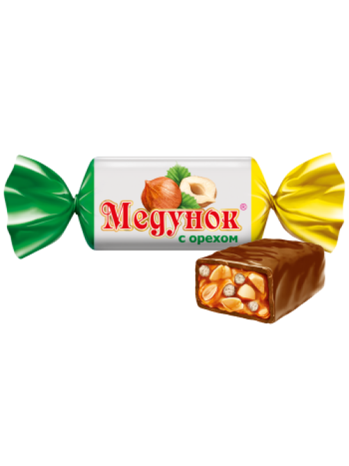 Конфеты Славянка Медунок с орехом, 1кг