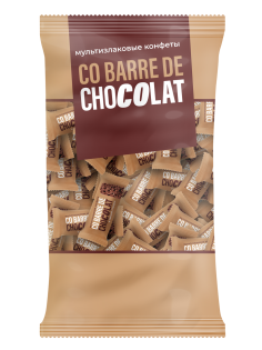 Конфеты Co Barre De Chocolat мультизлаковые темная глазурь, 1кг