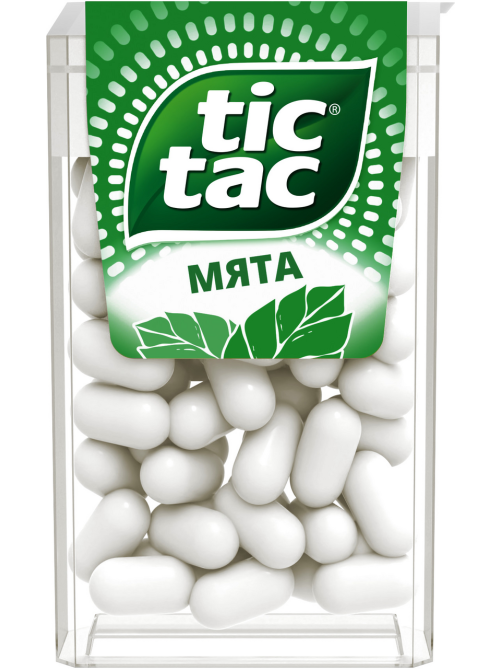 Драже Tic Tac Мята освежающее, 16г