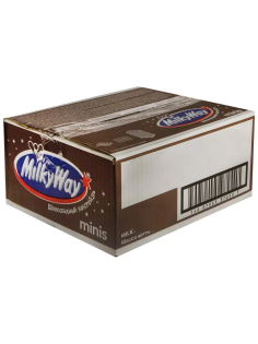 Конфеты шоколадные Milky Way Minis, 176г x 9 шт