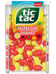 Драже Tic Tac маракуйя и ананас, 49г