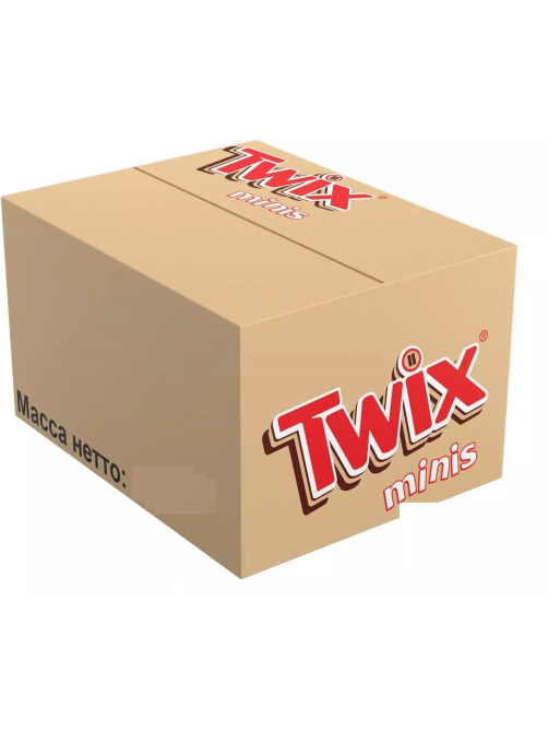Конфеты шоколадные Twix Minis, 184г х 9 шт