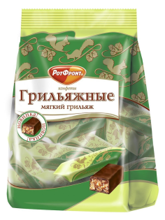 Конфеты Рот Фронт Мягкий грильяж, 200г