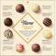Набор шоколадных конфет Sarotti Tiamo Truffle Ассорти, 200г