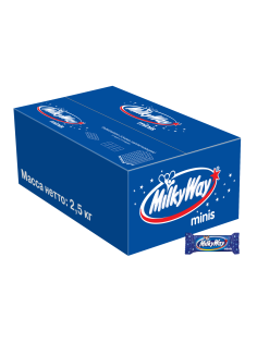 Конфеты шоколадные Milky Way Minis, 2.5кг
