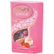 Набор конфет Lindt Lindor с молочным шоколадом и клубничным кремом, 200г