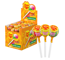 Карамель Chupa Chups Экзотик Тропик ассорти, 12г x 100 шт