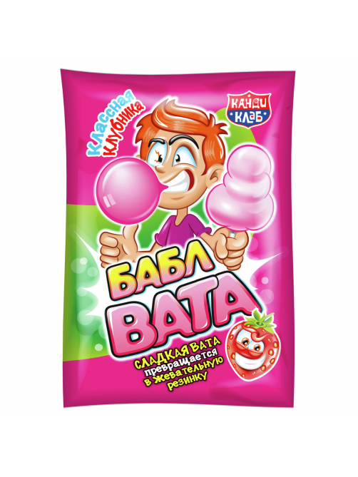 Вата сладкая Канди клаб Вата ассорти, 5г