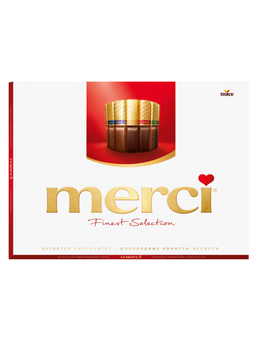 Набор шоколадных конфет Merci Finest Selection Ассорти, 675г