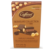 Конфеты Caffarel темный шоколад с фундуком, 150г