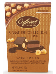 Конфеты Caffarel темный шоколад с фундуком, 150г
