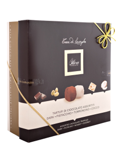 Конфеты шоколадные Oliva Tartufi Трюфель 4 вкуса, 300г