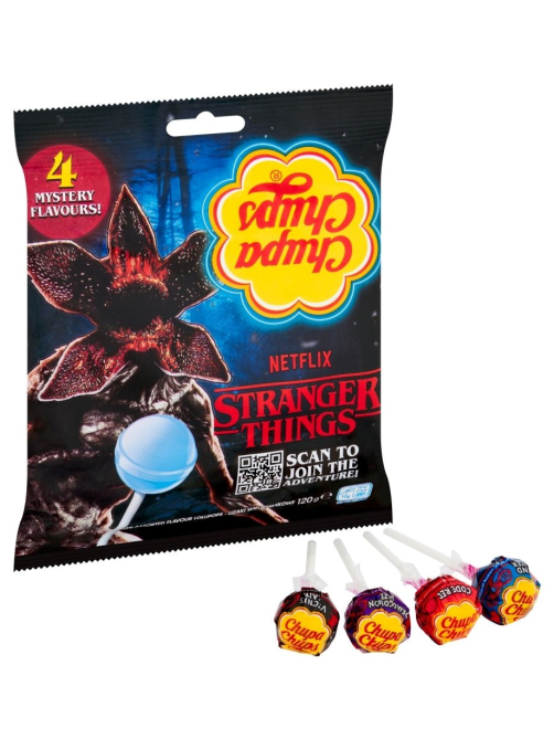 Карамель Chupa Chups Stranger Things Right Side Down (12г x 10шт), 120г