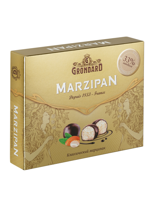 Конфеты Grondard марципановые классические, 126г