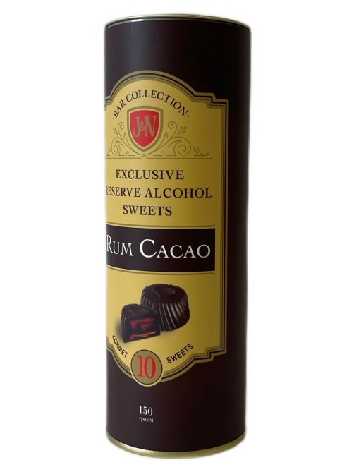 Конфеты J&N Bar Collection какао с ромом, 150г