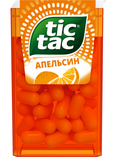 Драже Tic Tac со вкусом апельсина освежающее, 16г
