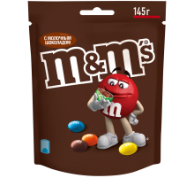 Конфеты M&M's драже c молочным шоколадом, 145г