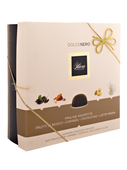 Конфеты шоколадные Oliva Dolcenero Пралине 4 вкуса, 350г