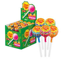 Карамель Chupa Chups Фруктовый микс и кола, 12г x 100 шт