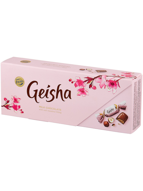 Конфеты Fazer Geisha с фундучной нугой, 250г