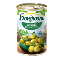 Оливки Бондюэль без косточки, 300г