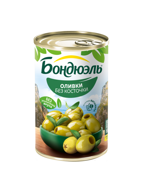 Оливки Бондюэль без косточки, 300г