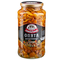 Грибы опята Скатерть-Самобранка маринованные, 1.415л