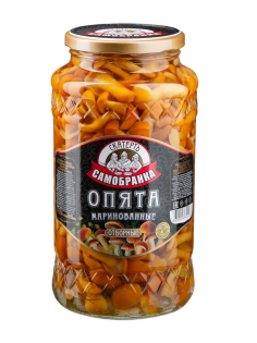 Грибы опята Скатерть-Самобранка маринованные, 1.415л