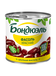 Фасоль красная Бондюэль Крупная, 400г