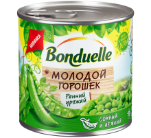 Горошек зеленый Бондюэль молодой, 212г