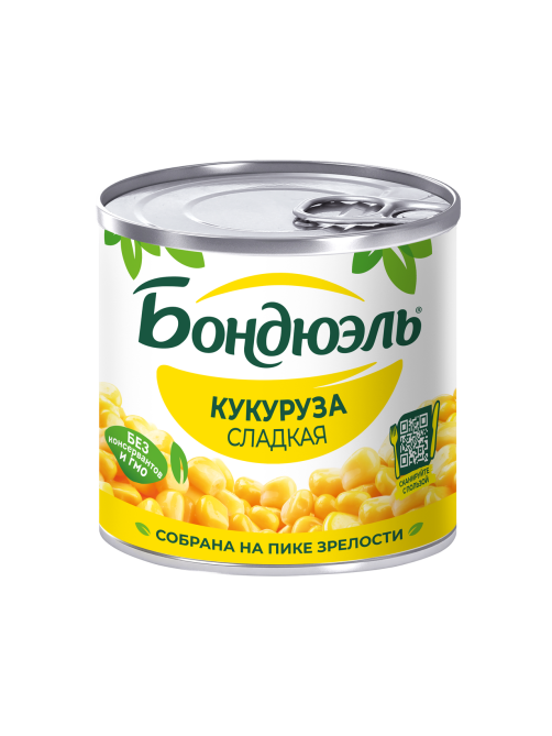 Кукуруза Бондюэль сладкая, 170г