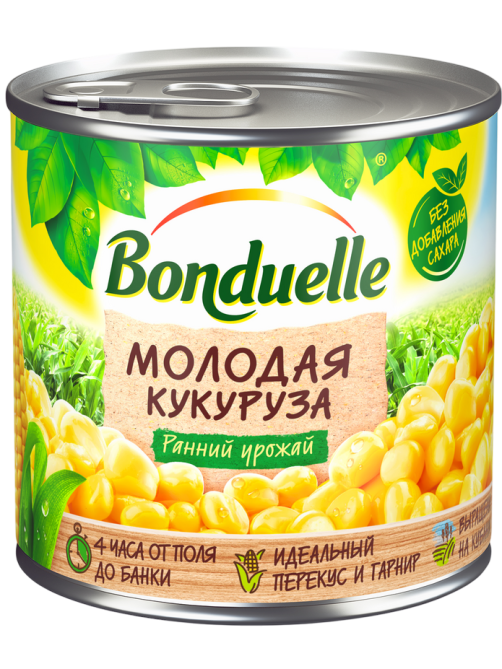 Кукуруза Бондюэль молодая, 425мл