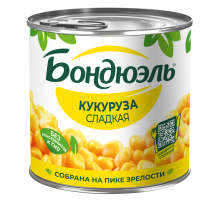 Кукуруза Бондюэль сладкая, 340г