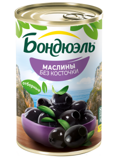 Маслины Бондюэль без косточки, 300г
