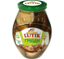 Грибы грузди Lutik Отборные, 580мл