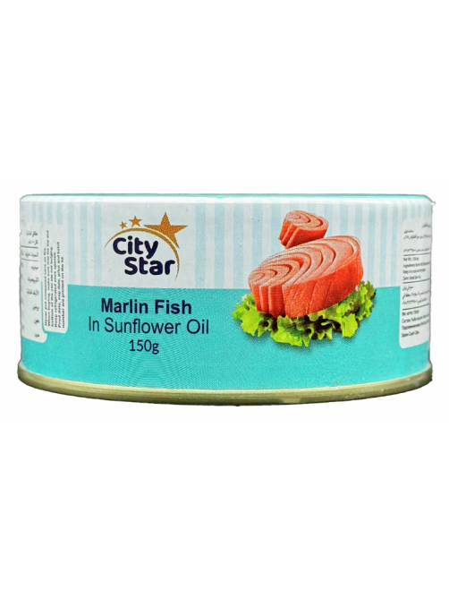 Марлин City Star черный филе в масле, 150г