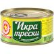 Икра трески Вкусные консервы стерилизованная, 120г