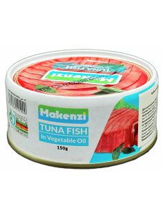 Тунец Makenzi полосатый филе в масле, 150г