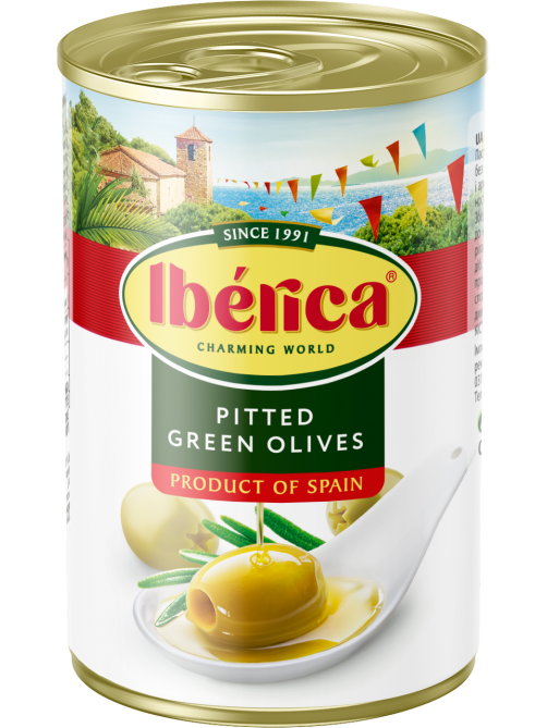Оливки Iberica без косточки, 420г
