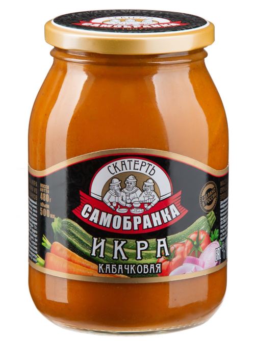 Икра кабачковая Скатерть-Самобранка 480г