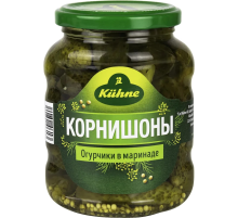 Огурцы маринованные Kuhne корнишоны, 330г