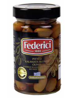 Оливки Federici Каламата Блонд без косточки, 300г