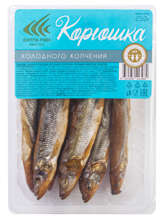 Корюшка Экстра Фиш холодного копчения, 250г