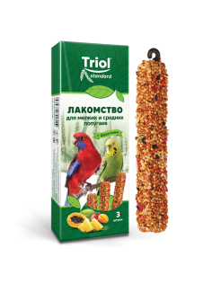 Лакомство Triol для попугаев, 80г