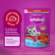 Корм сухой Whiskas Вкусные подушечки для стерилизованных кошек с говядиной, 350г